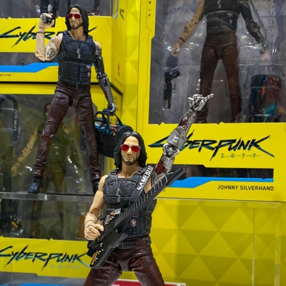 Cyberpunk 2077 Johnny Silverhand Action Figure - Black - Picture 8 of 8